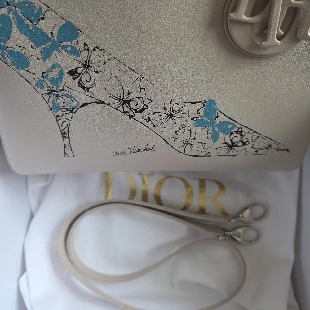 ✨Lady Dior x Andy Warhol Stiletto Motif – Christian Dior Collector Piece✨